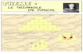 Triangle de Pascal - Académie de Normandiele-castillon.etab.ac-caen.fr/IMG/pdf/Triangle_de_Pascal.pdftriangle de Pascal et Omar Khayyam, six siècles plus tôt). Il étudia également