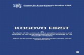 KOSOVO FIRST - CEAS · 2019. 2. 9. · KOSOVO FIRST *** Analysis of the context of the adoption process and analysis of the draft National Security Strategy of the Republic of Serbia