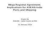 Mega Regional Agreement: Implications for ASEAN-India Ports … maritime... · 2018. 1. 12. · India’s trade potential Partner 2000 2009 2012 2012 2015 2018 Actual Actual Actual