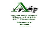 A. HELLO CLASSMATES - Amphi 63 ... A. HELLO CLASSMATES Our 50 reunion for the Amphitheater High School