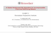 A Stable Partitioned FSI Algorithm for Incompressible Flow and Deforming Beams2016.oversetgridsymposium.org/assets/presentations/... · 2018. 3. 20. · A Stable Partitioned FSI Algorithm