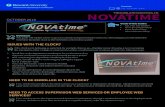 TROUBLESHOOTING IN NOVATIME - Rowan UniversityNOVATIME TROUBLESHOOTING IN OCTOBER 2019 NOVAtime Goals of this Guide: This guide will explain where to go for troubleshooting information