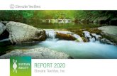 SUSTAIN REPORT 2020 ABILITY Elevate Textiles, Inc. · 2020. 10. 28. · Elevate Textiles reduced their global carbon footprint from 2016 to 2019 by 7.7%. Elevate Textiles — 2020