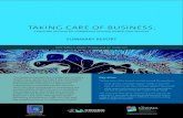 TAKING CARE OF BUSINESS - Lowitja · 2018. 12. 5. · The project ﬁndings are reported in Taking Care of Business: Corporate Services for Indigenous Primary Health Care Services,