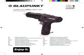 Enjoy it. - Blaupunkt · 2017. 12. 12. · Operating instructions Please read this handbook carefully before using the tool Intended use: This power tool is intended to be used for