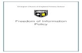 Freedom of Information Policy · 2020. 3. 31. · 10. Publication scheme 11. Contracts and outsourced services 12. Monitoring and review Appendices Appendix 1 – Model Publication