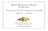 Rio Hondo High School · 2019. 4. 1. · Last update 1/12/2018 Rio Hondo High School Course Description Guide 2017 - 2018 22547 State HWY 345 Rio Hondo, Texas 78583 (956) 748-1200