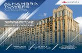 ALHAMBRA TOWERS - LoopNet...TOWERS SUBLEASE AVAILABLE 12TH FLOOR | 2,613 SF NEGOTIABLE ASKING RATE THROUGH MARCH 31ST, 2020 . High End Lobby 24/7 Security On-Site Restaurant and Concierge