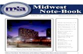 Midwest Note-Book...Midwest Note-Book: The Publication of the Midwest Chapter of the Music Library Association 2 Midwest Chapter members enjoyed a delightful and informative 73rd annual