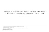 Order Thinking Skills (HOTS) Modul Penyusunan Soal HigherModul Penyusunan Soal Higher Order Thinking Skills (HOTS) by I Wayan Widana Submission date: 25-Feb-2020 07:40PM (UTC+0700)