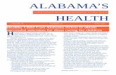 ALABAMA ’S · 2020. 7. 15. · ALABAMA’S HEALTH 2 June 2003 A l a b a m a ’ s Health is an official monthly publication of the Alabama Department of Public Health, Bureau of