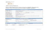 JISC Final Report Data Management Planning for ESRC Research … · 2019. 4. 14. · Final Report DMP-ESRC Page 3 of 21 2 Project Summary This project, funded by JISC under the Managing