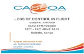 ICAO SYMPOSIUM 22ND TH – 24 JUNE 2015 · Nairobi, Kenya . ROBERT MWESIGWA NVIIRI AG. EXECUTIVE DIRECTOR ... • Systems failure (flight ctrl, engine power) • Amateur-Built Aircraft