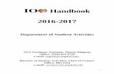 IOC Handbook - assets.campbell.edu · The Inter-Organizational Council (IOC) Handbook provides a reference for Campbell University’s clubs and organizations. The handbook is created