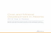 Coal and Mineral Development in Alberta Year in Review 2019 · 2020. 6. 24. · Coal and Mineral Development in Alberta Year in Review June 2020 ISBN 978-1-4601-4777-1 ... a University