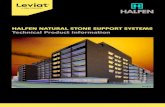 HALFEN Natural Stone Support Systems ©2020 · 2020. 12. 17. · Under the Leviat brand, we are uniting the expertise, skills and resources of HALFEN and its sister companies to create
