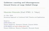 Masataka Watanabe(Kavli IPMU, U. Tokyo) ... GoldstonecountingandInhomogeneous GroundStatesatLargeGlobalCharge