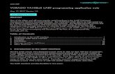 VORAGO VA108x0 UART programming application note · 2017. 6. 14. · application note provides guidance on using the UART control block. The VA108x0 evaluation board’s BSP (board