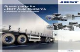 Spare parts for JOST Axle Systems - БАВ-ДВИЖЕНИЕ...JOST, Siemensstraße 2, 63263 Neu-Isenburg – Germany Phone: +49 6102 29 5-0, Fax: +49 6102 29 298 E-Mail: jost-sales@jost-world.com