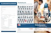 Woodworking tools For professionals from professionals for ... - … · 2014. 11. 27. · Bosch GST 60 PAE: Bosch develops the ﬁ rst jigsaw with tool-free saw blade changes Bosch