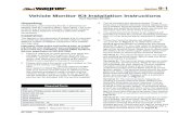 Vehicle Monitor Kit Installation Instructions · 2014. 8. 22. · 80-1056 Rev: 8-2014 1 Vehicle Monitor Kit Installation Instructions Part Number 591004 Section 9-1 Table 1 Required
