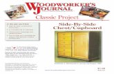 WJC131 Side-by-Side Chest/Cupboard - Woodworker's Journal · 2019. 4. 9. · Thank you for purchasing this Woodworker’s Journal Classic Project plan. Woodworker’s Journal Classic
