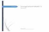 Integrated Math 1 · 2021. 1. 11. · 1/14/2021 Integrated Math 1 Module 5 Mike Efram HEALDSBURG UNIFIED SCHOOL DISTRICT