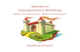 Modern Competitive Bidding - World Bridge Federation...1 MODERN COMPETITIVE BIDDING The general trend in today [s game is to be much more aggressive, especially in competitive auctions.