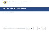 SCM MOU Guide...10. Upload the Prepared Document Click Upload Prepared Document Click Browse to find the PDF Select the file to be uploaded Click Upload 11. Send the SCM Contract Document
