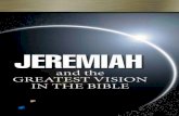 JEREMIAH - WordPress.com · This is a message for “the latter days”—or the time we are living in now. That is why Jeremiah wrote God’s message in a book called Jeremiah in