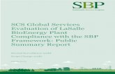 SCS Global Services Evaluation of LaSalle BioEnergy Plant ......SCS Global Services Evaluation of LaSalle BioEnergy Plant: Public Summary Report, Second Surveillance & Scope Change