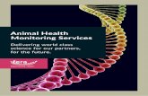 Animal Health Monitoring Services - Fera Science · • Traditional sentinel screening using necropsy, bacteriology, serology and culture techniques • Screening to FELASA recommendations