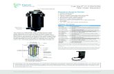 Fuel-Gard VF-21SB/22SB Filter Water Separator · 2020. 1. 18. · Fuel-Gard® VF-21SB/22SB Filter Water Separator Standard Housing Design • Carbon steel body • Aluminum head •