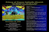 Prince of Peace atholic hurch - d2y1pz2y630308.cloudfront.net · 11/22/2020  · Prince of Peace atholic hurch 135 S. Milwaukee Ave. Lake Villa, IL 60046 (847) 356-7915 November 22,