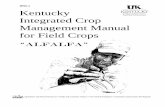 IPM-1 Kentucky Integrated Crop Management Manual for ...Kentucky Integrated Crop Management Manual for Alfalfa Authors: J. D. Green, Extension Weed Control Specialist, College of Agriculture,