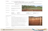 LOAM OVER RED CLAY (STONY) · 2014. 1. 31. · CH068 Soil Characterisation Site data sheet DEWNR Soil and Land Program LOAM OVER RED CLAY (STONY) General Description: Hard setting