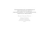 Computational modelling of peri-personal space representation in schizophrenia ... · 2021. 1. 11. · Abstract The encoding of the space close to the body, named peri-personal space