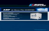 ABF Air Blown Film INVERTER - Barlo Plastik · 2018. 10. 12. · ABF Air Blown Film INVERTER ABF 002 - ITA/ING/TED - 03/11 Eurochiller Srl si riserva il diritto di apportare modifiche