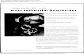 Innovating Our Way to the Next Industrial Revolution Peter M ...1182775792937...MIT Sloan Management Review; Winter 2001; 42, 2; ABI/INFORM Global pg. 24 Reproduced with permission