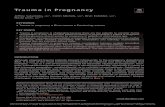 Trauma in Pregnancy · 2020. 5. 26. · Trauma in Pregnancy Jeffrey Sakamoto, MDa, Collin Michels, MDa, Bryn Eisfelder, MDa, Nikita Joshi, MDb,* INTRODUCTION Although pregnant trauma