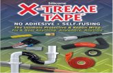 specifications - cdn.mocap.co.uk · 2 X-TREME TAPE ® is the Original self-fusing silicone insulating & repair wrap. Initially developed for U.S. Military applications, X-TREME TAPE