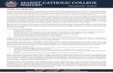 MARIST CATHOLIC COLLEGE...From the musical RENT Let’s celebrate remember a year in a life of friends 2 one school • one family • one community Agnoscere Et Diligere - To Know