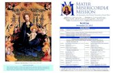 Notitiæ - Mater Misericordiae Catholic Church · 2013. 11. 24. · legend relates that Catherine having prayed that ... shall send his angels with a trumpet and a great voice: ...