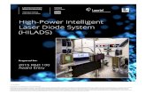 High-Power Intelligent Laser Diode System (HILADS) · Laser Diode System (HILADS) LLNL-MI-668554 ... each, in the High Repetition Rate Advanced Petawatt Laser System laboratory at