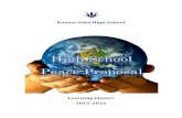 Kansai Soka High SchoolKansai Soka High School March 16, 2016 Kansai Soka High School ¶s Super Global High School (SGH) Learning Cluster Program is an extra -curricular class comprising