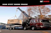 HIAB STIFF BOOM CRANEeng.hiab.co.kr/sub02/Stiff_boom_crane_8p_171012.pdf · 2017. 10. 17. · service costs to a minimum. ... HIAB stiff boom crane has been designed based on various