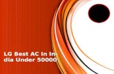 LG Best AC In India Under 50000
