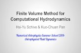 Finite Volume Method for Computational HydrodynamicsFinite Difference Approximation Discretize space and time Given , solve ... Finite-Volume Scheme Euler eqs. can be casted into the