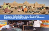 From Mobile to Credit - World Bank...Textile Development) CNPM Conseil National du Patronat (Mali employer's federation) CNSMO National Implementation Monitoring Committees CVECA aisse
