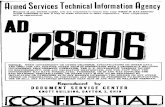 Services Technical Information Agency · 2018. 11. 9. · NR-238-001 CONFIDENTIAL Contract Nonr-609(02) U C Edwards Street Laboratory Yale University V New Haven, Connecticut ESL